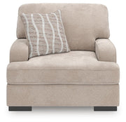 High Profile Taupe Oversized Chair - 5990223