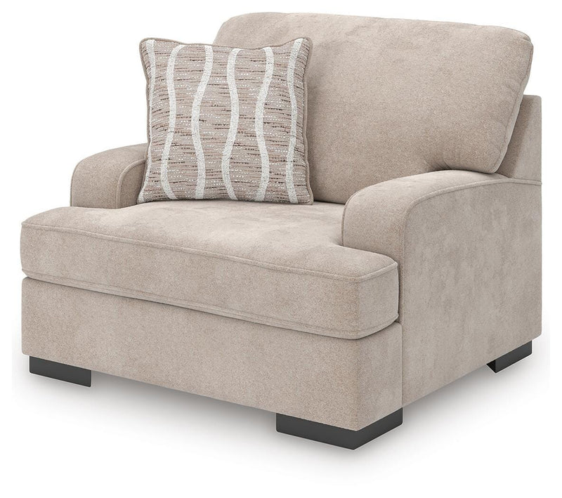 High Profile Taupe Oversized Chair - 5990223