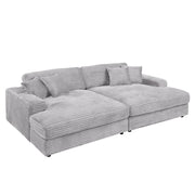 Hilde Sectional Sofa w/4 Pillows - LV03680