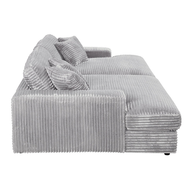 Hilde Sectional Sofa w/4 Pillows - LV03680
