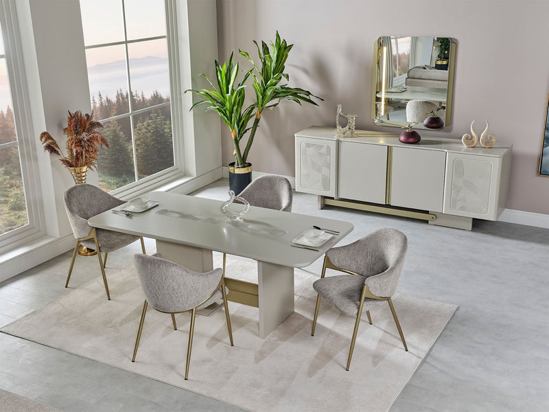 Hisar Dining Table - 200-MUM-HIS-DT-6