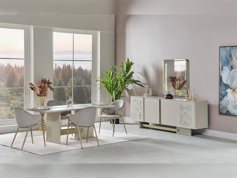 Hisar Dining Table - 200-MUM-HIS-DT-6