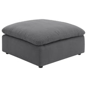 Hobson 6-piece Upholstered Modular Sectional Sofa Charcoal - 551455-SET