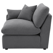 Hobson Upholstered LAF Chair Charcoal - 551458LAF