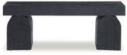 Holgrove Black Accent Bench - A3000683