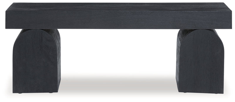Holgrove Black Accent Bench - A3000683