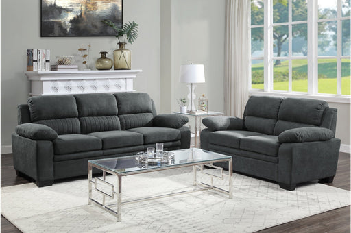 Holleman Dark Gray Living Room Set - Lara FurnitureLiving Room Set