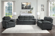 Holleman Dark Gray Living Room Set - Lara FurnitureLiving Room Set