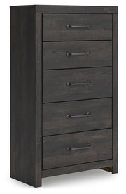Hollivern Dark Gray Chest of Drawers - PCB2108-46