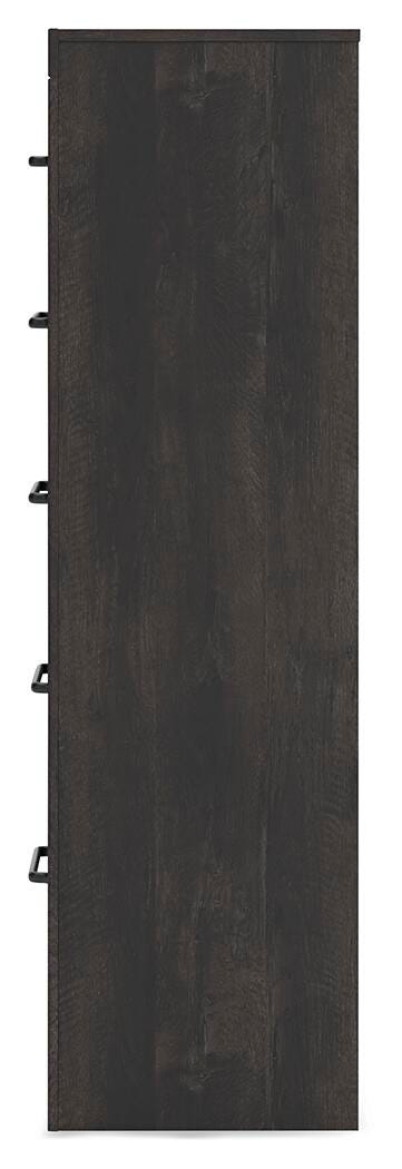 Hollivern Dark Gray Chest of Drawers - PCB2108-46