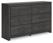 Hollivern Dark Gray Dresser - PCB2108-31