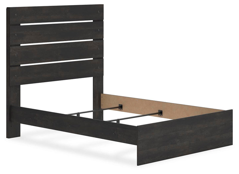 Hollivern Full Panel Bed, Dresser and Mirror - PCB2108B14