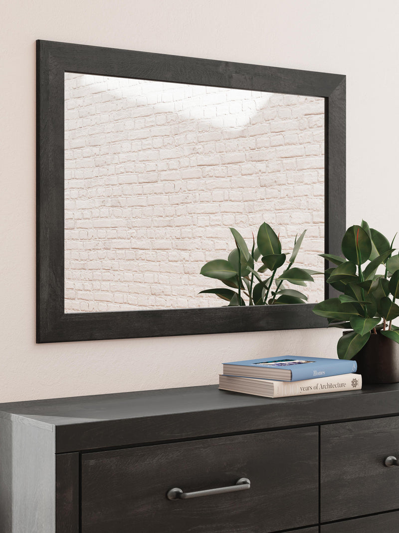 Hollivern Full Panel Bed, Dresser and Mirror - PCB2108B14