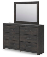 Hollivern Full Panel Bed, Dresser and Mirror - PCB2108B14