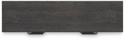 Hollivern Queen Panel Bed, Dresser and Nightstand in Dark Gray - PKG021613