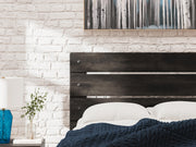 Hollivern Twin Panel Bed and Dresser in Dark Gray - PKG021593