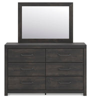 Hollivern Twin Panel Storage Bed, Dresser, Mirror and Chest - PCB2108B26