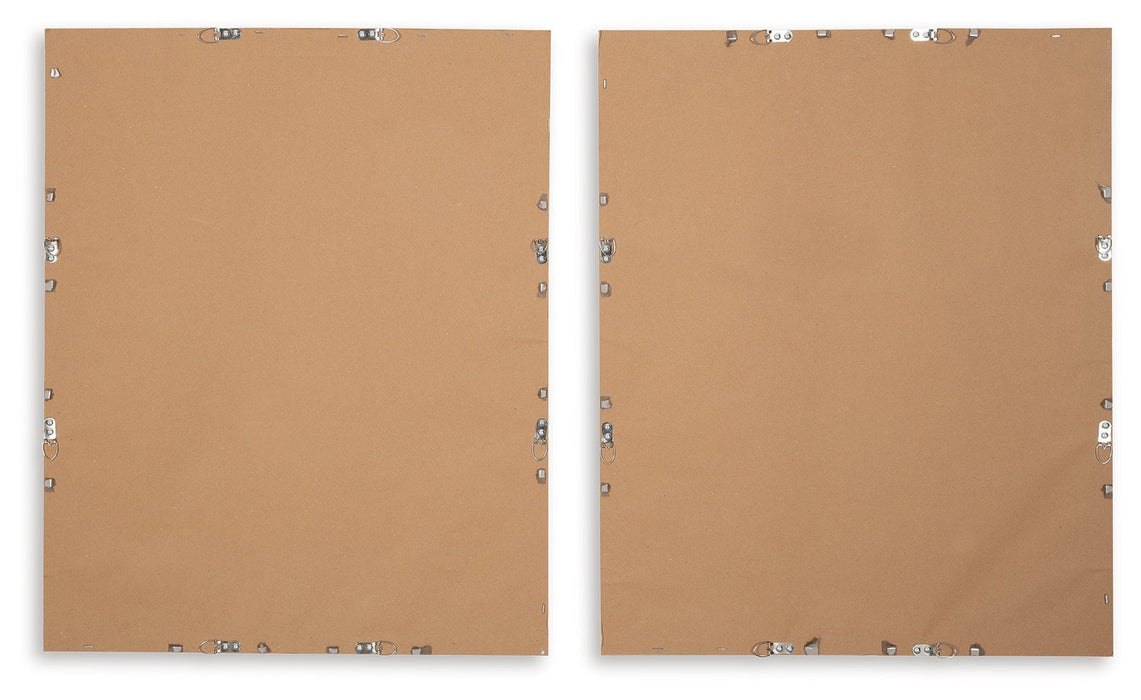 Holport Wall Art (Set of 2) - Gate FurnitureWall Art