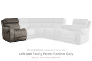 Hoopster Left-Arm Facing Power Recliner - 2370358 - Lara Furniture