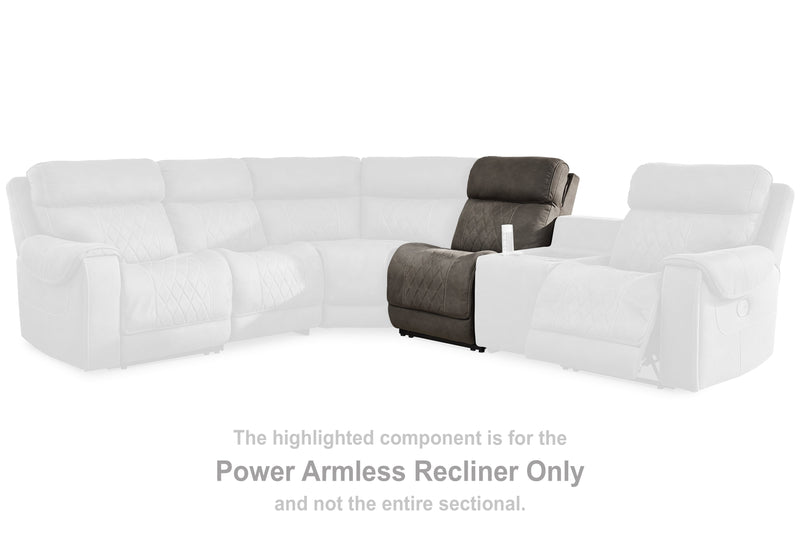 Hoopster Power Armless Recliner - 2370331 - Lara Furniture