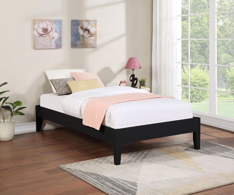 Hounslow Twin Universal Platform Bed Black - 306129T