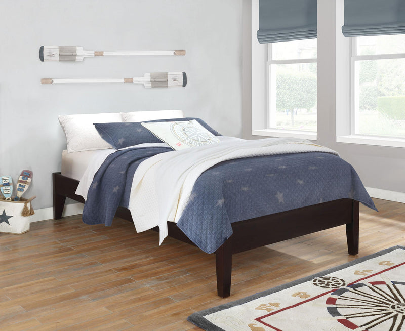 Hounslow Twin Universal Platform Bed Cappuccino - 300555T