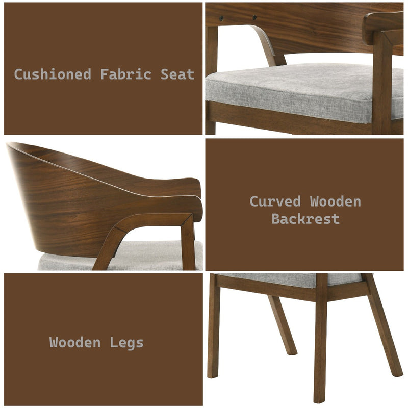 Hoyte Arm Chair (Set-2) - DN03487