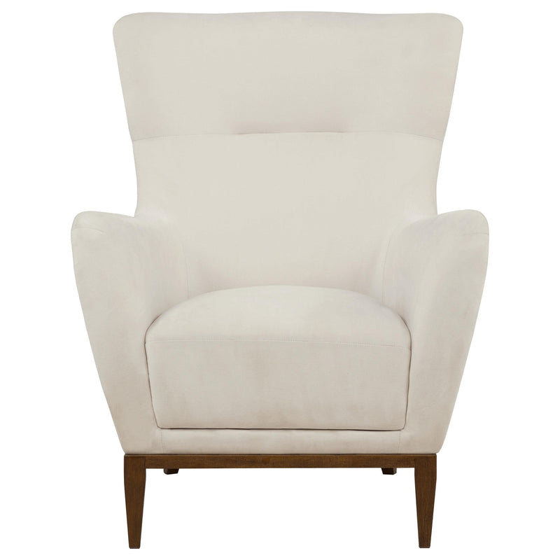 HP0426 Accent Chair Ivory / Coffee - 903269