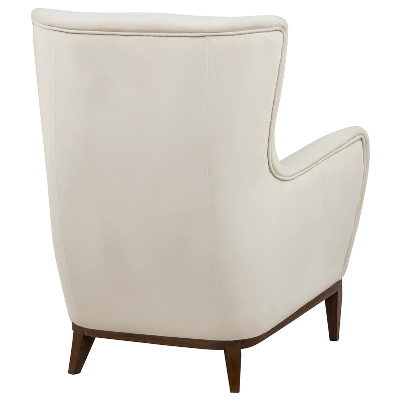 HP0426 Accent Chair Ivory / Coffee - 903269