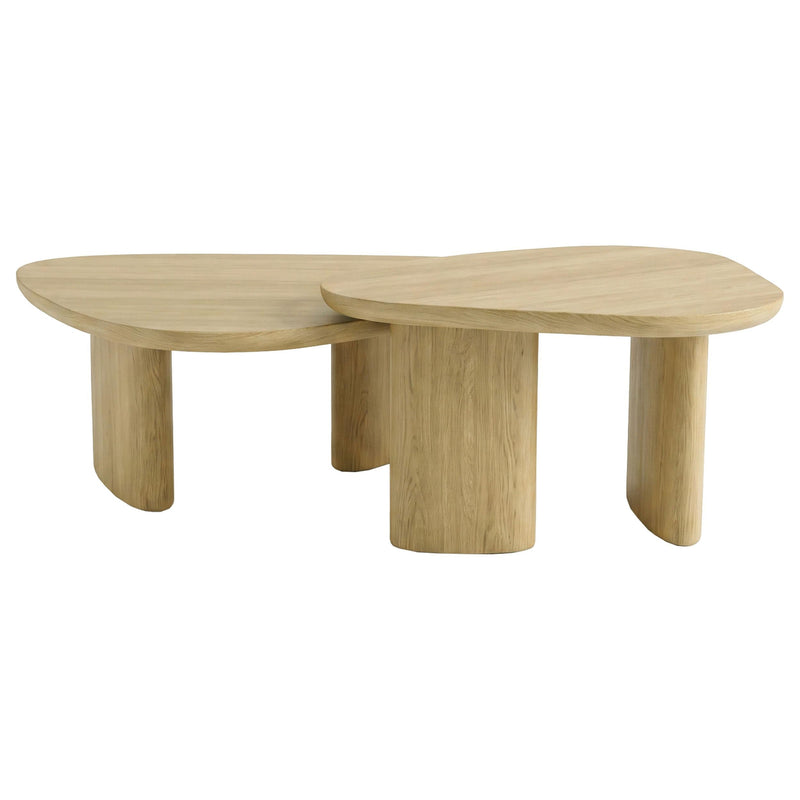 HP0426 Nesting Table 2 Pc Set Honey Oak - 701660