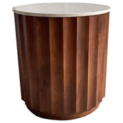 HP10.26 - India End Table in Brown / White - 701777
