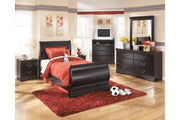 Huey Vineyard Black Dresser - Lara FurnitureDresser