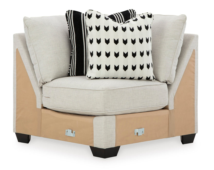 Huntsworth Dove Gray 4 - Piece LAF Chaise Sectional - Gate FurnitureSectional