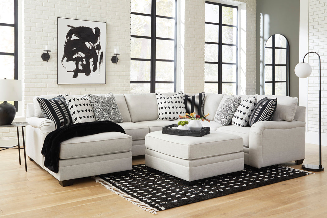 Huntsworth Dove Gray 4 - Piece LAF Chaise Sectional - Gate FurnitureSectional