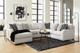 Huntsworth Dove Gray 4 - Piece LAF Chaise Sectional - Gate FurnitureSectional