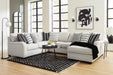 Huntsworth Dove Gray 4 - Piece RAF Chaise Sectional - Gate FurnitureSectional