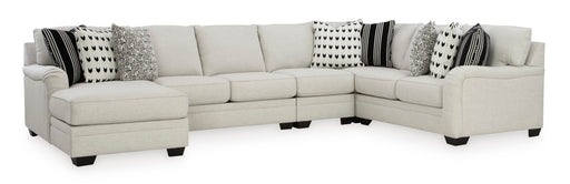 Huntsworth Dove Gray 5 - Piece LAF Chaise Sectional - Gate FurnitureSectional