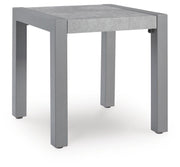 Hurley Park Outdoor Sofa and Loveseat with Coffee Table and 2 End Tables in Gray - PKG021165