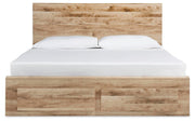 Hyanna King Panel Storage Bed and Dresser - B1050B67