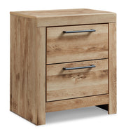 Hyanna Tan Brown Panel Bedroom Set - Lara FurnitureBedroom Set