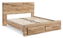 Hyanna Tan Brown Panel Storage Bedroom Set - Gate FurnitureBedroom Set