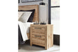 Hyanna Tan Brown Youth One Side Storage Panel Bedroom Set - Gate FurnitureYouth Bedroom Set