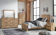 Hyanna Tan Brown Youth Panel Bedroom Set - Lara FurnitureYouth Bedroom Set