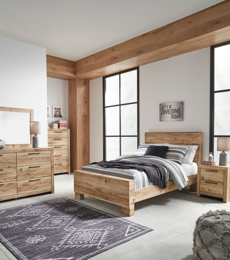 Hyanna Tan Brown Youth Panel Bedroom Set - Lara FurnitureYouth Bedroom Set