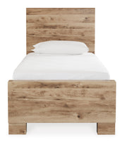 Hyanna Tan Brown Youth One Side Storage Panel Bedroom Set from Ashley - Lara Furniture