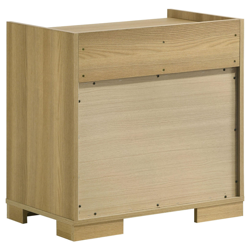 Hyland 2-drawer Nightstand Bedside Table Natural - 215652