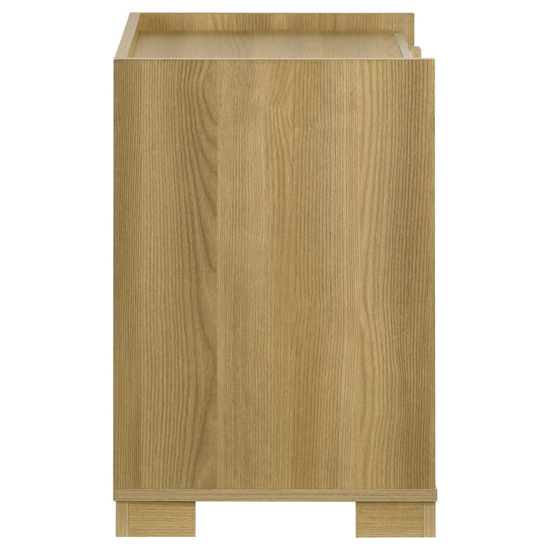 Hyland 2-drawer Nightstand Bedside Table Natural - 215652