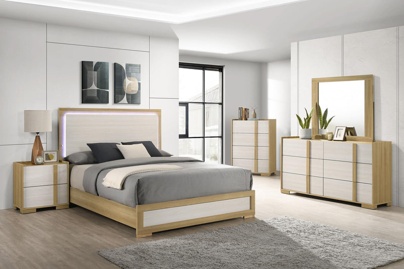 Hyland 5-piece Queen Bedroom Set Natural - 215651Q-S5