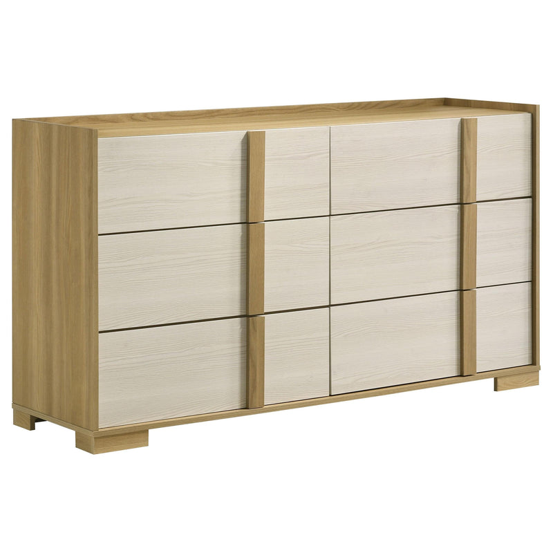 Hyland 6-drawer Dresser Natural - 215653