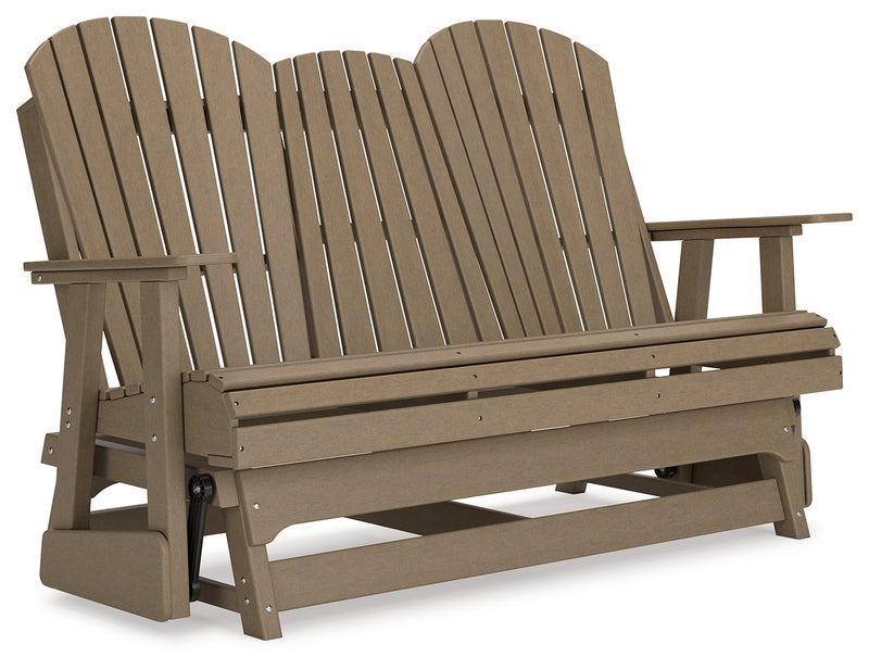 Hyland wave Outdoor Glider Loveseat - P114-835